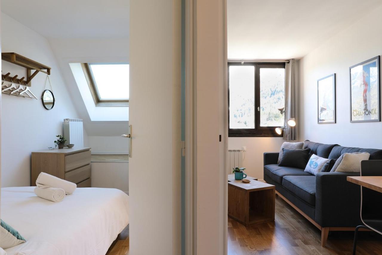 Apartment Chamois Blanc 7A - Great Views Of Chamonix Exterior photo